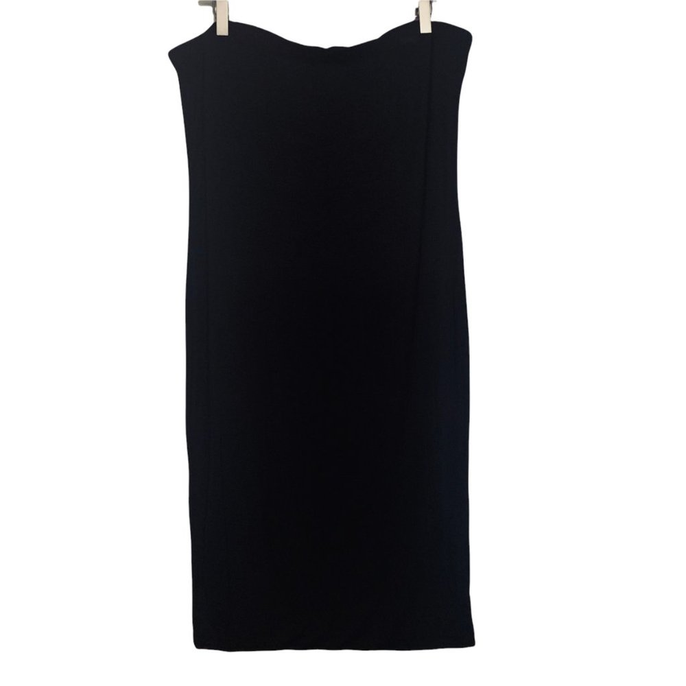 FashionNova Anna Dress Black Strapless Lightweight Dress Plus Size 2X NWT